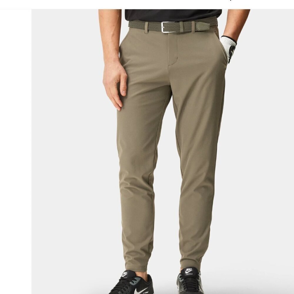 NWT Macade Olive Green Four-Way Stretch Jogger pants